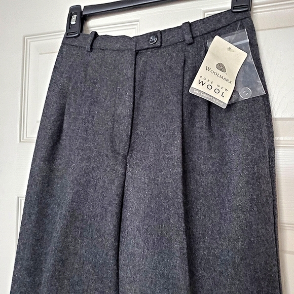 Worthington Woolmark Pleated Wool Dress Pants - Picture 3 of 6